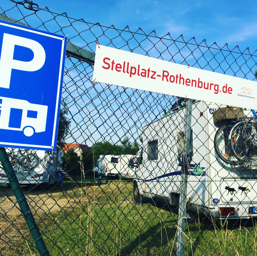 Hier geht´s rein - nicht erst weiter hinten in der Straße